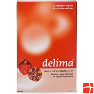 Delima Pomegranate seed oil capsules