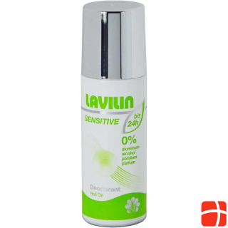 Шариковый дезодорант Lavilin для чувствительной кожи.