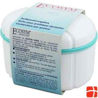 Ecosym Aufbewahrun Box für Zahnprothese