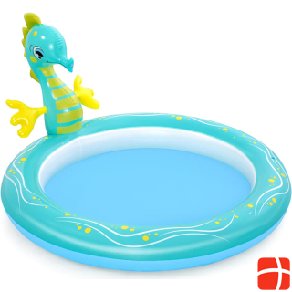 Bestway Paddling pool with sprayer seahorse