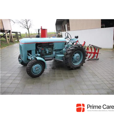 AutoCult Vevey 560 with plow and power harrow