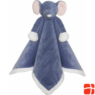 Teddykompaniet Plsch Schmusetuch Diinglisar Elefant blau