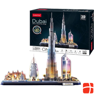 Cubicfun 3d Puzzel Dubai LED