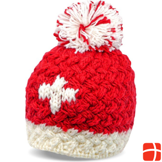 TopSpirit Knitted hat w. swiss cross and