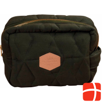 Filibabba Toilet bag - soft quilt (small) - dark green