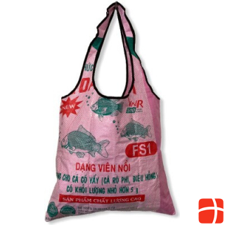 Beadbags S Shopping bag Crispy Rice RI43.06 pink 50x1x76cm