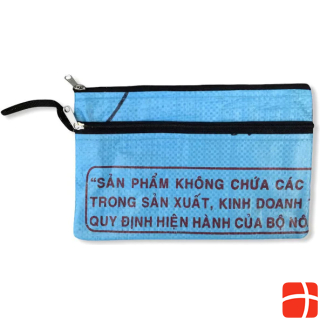 Beadbags S Pencil Case Crispy Rice RI74.12 light blue 24.5x6x15.5cm