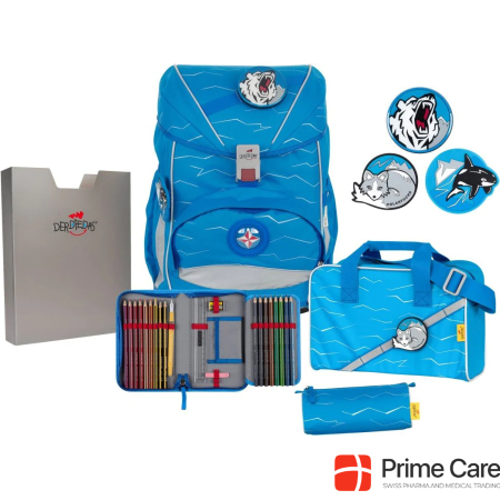 Derdiedas ErgoFlex School Backpack Set Polar