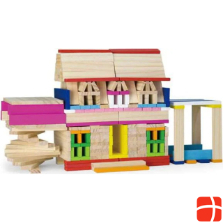 Viga Toys 250 деревянных строительных блоков