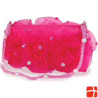 Creative Education Handbag with roses, pink