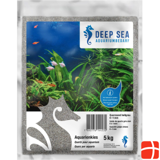 Deep Sea Aquarium quartz sand light grey, 0-1mm