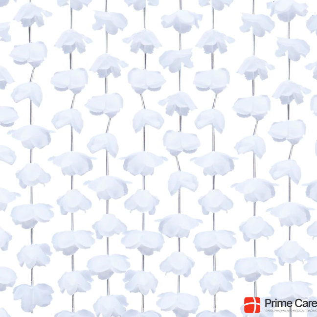 Ginger Ray Flower curtain white