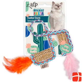 All for Paws AFP Cat toy Whisker Fiesta Feather storm with catnip