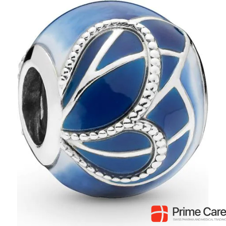 Pandora Blue Butterfly Wing Charm