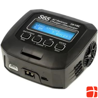 SkyRC Charger AC SkyRC S65 AC LiPo 2-4s 6A 65W Discharge 2A 10W