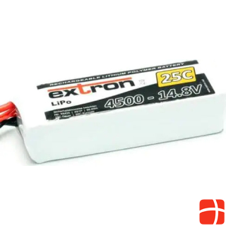 Extron Modellbau LiPo Pack Extron X2 4500 mAh 14,8V 25C (XT90)
