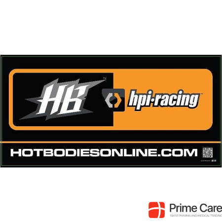 HB Racing HB HPI RACING BANNER 2011 (SMALL/91CM X 46CM)