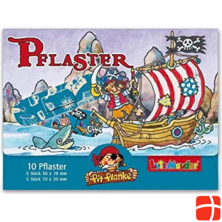 Lutz Mauder Children's plaster for wild pirates
