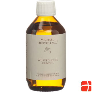 Michael Droste-Laux Ayurvedic mouth oil