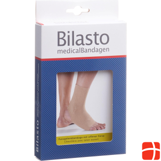 Bilasto Uno Ankle brace L heel closed beige