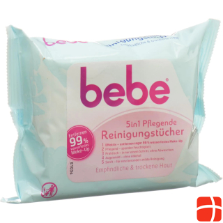 Bebe 5in1 nourishing cleaning wipes