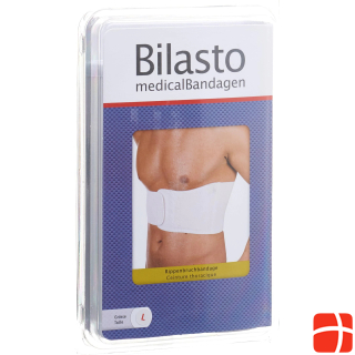 Бандаж для перелома ребер Bilasto Uno XL белый унисекс