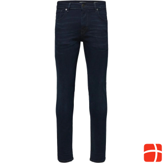 Selected Homme 6155 – Superstretch Dunkelblau Slim Fit Jeans