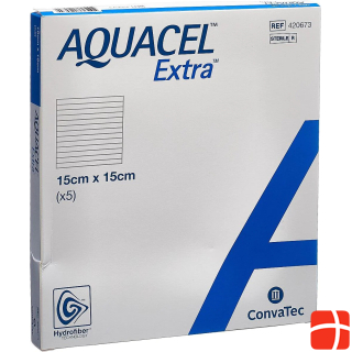 Гидрофибровая повязка Aquacel Ag Extra