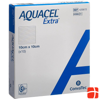 Гидрофибровая повязка Aquacel Ag Extra