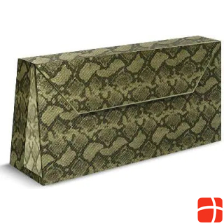 Francis Francis Bags CLUTCH Snake Green - With foam insert