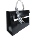 Francis Francis Bags GRACEY black in 2 versions with white handle