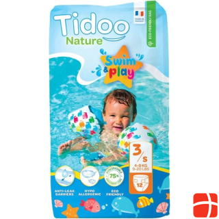 Tidoo Swim&Play diapers size 3-S / 4-9kg
