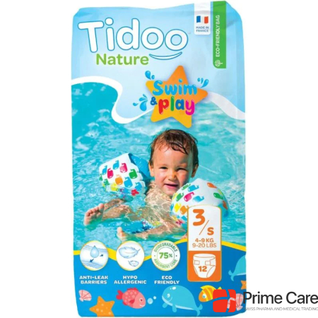 Tidoo Swim&Play Windeln Grösse 3-S / 4-9kg