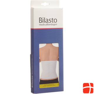 Бандаж для живота Bilasto Uno женский XL белый с микрозастежкой на липучке