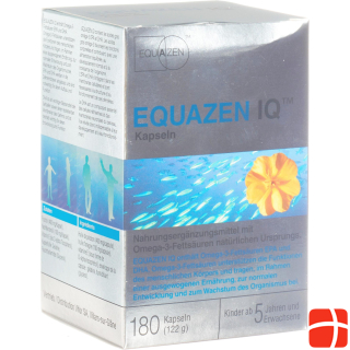 Equazen IQ Рыбий жир Omega 3 Капсулы 1