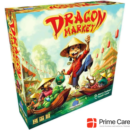 Blue Orange Dragon Market