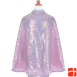 Creative Education Cape sequins pink, 4-6 y. silver / pink, 4-6 years