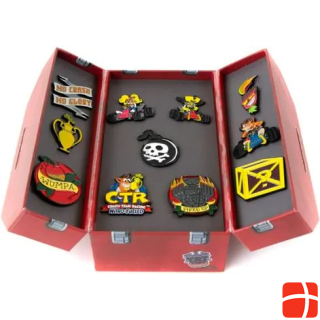 Gaya Entertainment Crash Team Racing Toolbox Pin Badge Set
