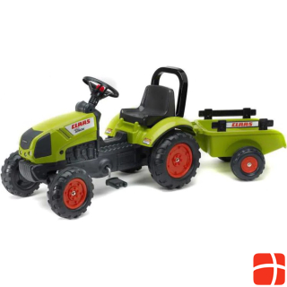 Falk Toys Tractor with trailer - CLAAS Arion
