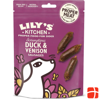 Lily's Kitchen Duck and wild duck sausages