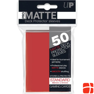 Ultra Pro Red PRO Matte Standard