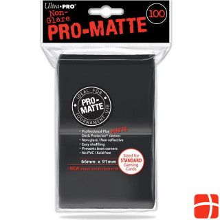 Ultra Pro Black PRO Mat Standard