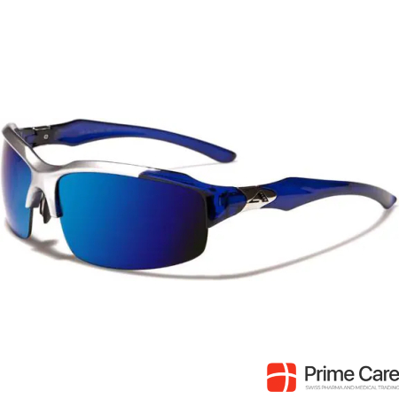 Arctic Blue Partially rimless sunglasses