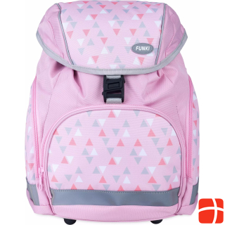 Funki Backpack Pink Triangle