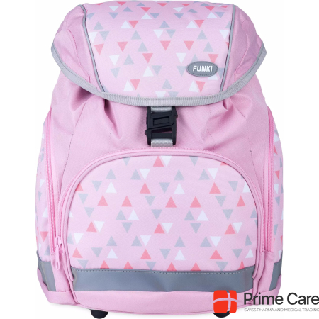 Funki Backpack Pink Triangle