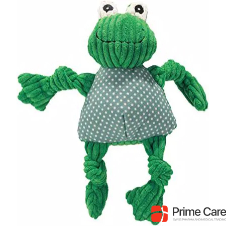 Huggle Hounds Plush toy Frog Knottie