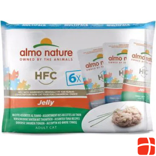 Almo Nature HFC Jelly Multipack varieties with tuna