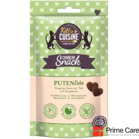 Kitty's Cuisine Crunchy Snack turkey love with turkey and aronia berries