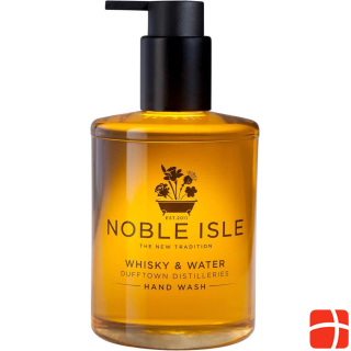 Виски Noble Isle и вода для мытья рук