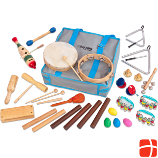 Betzold Musik Rhythm bag with 26 instruments